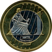 UK 1 E Trial 2003 1 E SPECIMEN coin reverse UK 1 E Trial 2003 1 E SPECIMEN coin reverse