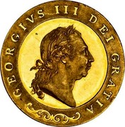 UK 1 Guinea - George III (Pattern) 1791 Proof KM# PnE63 GEORGIVS III DEI GRATIA coin obverse UK 1 Guinea - George III (Pattern) 1791 Proof KM# PnE63 GEORGIVS III DEI GRATIA coin obverse