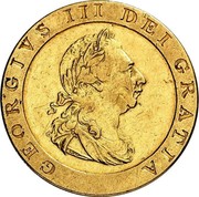 UK 1 Guinea George III (Pattern) 1798 Proof KM# Pn65 GEORGIVS III DEI GRATIA coin obverse UK 1 Guinea George III (Pattern) 1798 Proof KM# Pn65 GEORGIVS III DEI GRATIA coin obverse