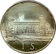 Malta 1 • S. Angelo 1979 Proof X# 76 1 • S. coin reverse Malta 1 • S. Angelo 1979 Proof X# 76 1 • S. coin reverse