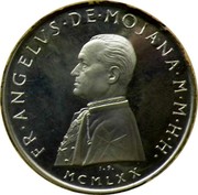 Malta 1 Scvdo Angelo 1970 YEAR MCLLXX proof (in Sets Only) X# 37 FR ANGELVS DE MOJANA M M H H J P MCMLXX coin obverse Malta 1 Scvdo Angelo 1970 YEAR MCLLXX proof (in Sets Only) X# 37 FR ANGELVS DE MOJANA M M H H J P MCMLXX coin obverse