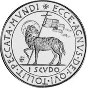 Malta 1 Scvdo (Angelo) X# 58 ECCE•ACNVS•DEI•QVI•TOLLIT•PECCATA•MVNDI 1 SCVDO coin reverse Malta 1 Scvdo (Angelo) X# 58 ECCE•ACNVS•DEI•QVI•TOLLIT•PECCATA•MVNDI 1 SCVDO coin reverse