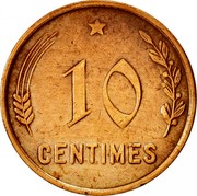 Luxembourg 10 Centimes Charlotte 1930 KM# 41 ★ 10 CENTIMES coin reverse Luxembourg 10 Centimes Charlotte 1930 KM# 41 ★ 10 CENTIMES coin reverse