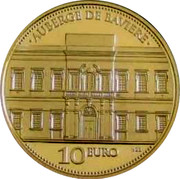 Malta 10 Euro Auberge de Baviere 2015 • AUBERGE DE BAVIERE • 10 EURO NGB coin reverse