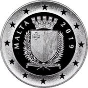 Malta 10 Euro Centenary of the Sette Giugno Riots 2019 REPUBBLIKA TA' MALTA MALTA 2019 coin obverse