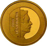 Luxembourg 10 Euro Deer of Orval's Refuge 2009 Proof KM# 110 2009 LËTZEBUERG coin obverse Luxembourg 10 Euro Deer of Orval's Refuge 2009 Proof KM# 110 2009 LËTZEBUERG coin obverse