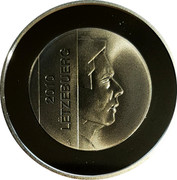 Luxembourg 10 Euro Treaty of Schengen 2010 Prooflike KM# 114 2010 LËTZEBUERG coin obverse Luxembourg 10 Euro Treaty of Schengen 2010 Prooflike KM# 114 2010 LËTZEBUERG coin obverse