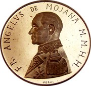 Malta 10 Grani Angelo (IYDP) 1981 Proof X# 85 FR. ANGELVS DE MOJANA M. M. H. H. VEROI coin obverse