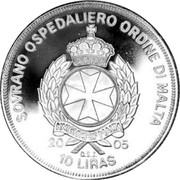 Malta 10 Liras Bible Study 2005 Proof finish SOVRANO OSPEDALIERO ORDINE DI MALTA KNIGHTS OF MALTA 2005 10 LIRAS O.S.J. coin obverse Malta 10 Liras Bible Study 2005 Proof finish SOVRANO OSPEDALIERO ORDINE DI MALTA KNIGHTS OF MALTA 2005 10 LIRAS O.S.J. coin obverse