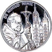 Malta 10 Liras Homecoming to Krakow 2005 Proof finish DE NIHILO NIHIL coin reverse Malta 10 Liras Homecoming to Krakow 2005 Proof finish DE NIHILO NIHIL coin reverse