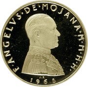 Malta 10 Scvdi Angelo 1968 Proof X# 28 F∙ANGELVS∙DE∙MOJANA∙M∙M∙H∙H J. P. 1968 coin obverse Malta 10 Scvdi Angelo 1968 Proof X# 28 F∙ANGELVS∙DE∙MOJANA∙M∙M∙H∙H J. P. 1968 coin obverse