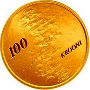 Estonia 100 Krooni Estonian people 2010 Proof KM# 56 100 KROONI coin reverse Estonia 100 Krooni Estonian people 2010 Proof KM# 56 100 KROONI coin reverse