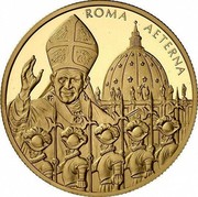 Malta 10000 Liras Pope and Swiss Guards 2005 Proof finish X# 319 ROMA AETERNA coin reverse Malta 10000 Liras Pope and Swiss Guards 2005 Proof finish X# 319 ROMA AETERNA coin reverse