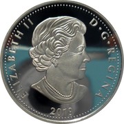 Canada 15 Dollars Golden Maple Leaf 2019 (fr) épreuve numismatique ELIZABETH II D . G . REGINA SB 2019 coin obverse Canada 15 Dollars Golden Maple Leaf 2019 (fr) épreuve numismatique ELIZABETH II D . G . REGINA SB 2019 coin obverse