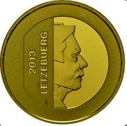 Luxembourg 15 Euro Central Bank of Luxembourg 2013 Proof KM# 130 2013 LËTZEBUERG GC coin obverse Luxembourg 15 Euro Central Bank of Luxembourg 2013 Proof KM# 130 2013 LËTZEBUERG GC coin obverse