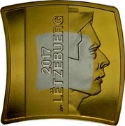 Luxembourg 2.50 Euro Pont Adolphe 2017 2017 LËTZEBUERG coin obverse