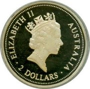 Australia 2 Dollars Australian Kookaburra King Edward VII mark 1994 Sovereign of King Edward VII KM# 261.1 ELIZABETH II AUSTRALIA RDM ∙ 2 DOLLARS ∙ coin obverse Australia 2 Dollars Australian Kookaburra King Edward VII mark 1994 Sovereign of King Edward VII KM# 261.1 ELIZABETH II AUSTRALIA RDM ∙ 2 DOLLARS ∙ coin obverse
