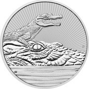 Australia 2 Dollars Silver Mother & Baby Crocodile 2019 P coin reverse Australia 2 Dollars Silver Mother & Baby Crocodile 2019 P coin reverse