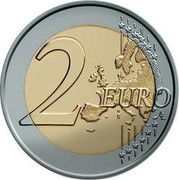 Cyprus 2 Euro 10th Anniversary of the Economic Monetary Union 2009 KM# 89 2 EURO coin reverse Cyprus 2 Euro 10th Anniversary of the Economic Monetary Union 2009 KM# 89 2 EURO coin reverse