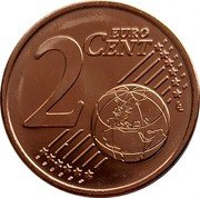 Cyprus 2 Euro Cent Moufflon 2023 BU KM# 79 2 EURO CENT LL coin reverse Cyprus 2 Euro Cent Moufflon 2023 BU KM# 79 2 EURO CENT LL coin reverse