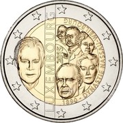 Luxembourg 2 Euro Dynastie Nassau-Weilbourg 2015 LUXEMBOURG 2015 1890 - DYNASTIE NASSAU-WEILBOURG coin obverse Luxembourg 2 Euro Dynastie Nassau-Weilbourg 2015 LUXEMBOURG 2015 1890 - DYNASTIE NASSAU-WEILBOURG coin obverse