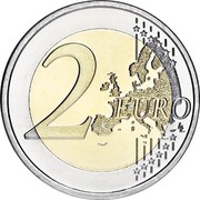 Luxembourg 2 Euro Grand Duchess Charlotte 2009 Proof KM# 106 2 EURO LL coin reverse Luxembourg 2 Euro Grand Duchess Charlotte 2009 Proof KM# 106 2 EURO LL coin reverse