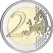 Luxembourg 2 Euro (Grands-Ducs De Luxembourg) 2 EURO LL coin reverse Luxembourg 2 Euro (Grands-Ducs De Luxembourg) 2 EURO LL coin reverse