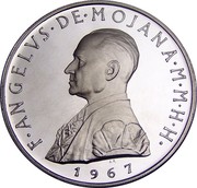 Malta 2 Scvdi 2 Scudi - Angelo 1967 proof X# 20 F∙ANGELVS∙DE∙MOJANA∙M∙M∙H∙H∙ 1967 J.P. coin obverse Malta 2 Scvdi 2 Scudi - Angelo 1967 proof X# 20 F∙ANGELVS∙DE∙MOJANA∙M∙M∙H∙H∙ 1967 J.P. coin obverse