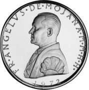 Malta 2 Scvdi (Angelo 1972) X# 51 FR∙ANGELVS∙DE∙MOJANA∙M∙M∙H∙H∙ coin obverse Malta 2 Scvdi (Angelo 1972) X# 51 FR∙ANGELVS∙DE∙MOJANA∙M∙M∙H∙H∙ coin obverse