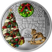 Canada 20 Dollars Holiday Wreath 2019  coin reverse Canada 20 Dollars Holiday Wreath 2019  coin reverse