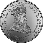 Luxembourg 20 ECU 35th Anniversary European Investmentbank 1993 Proof X# 29 HENRI VII .. COMTE DE LUXEMBOURG 5.6.1288 -1309 ROI ET EMPEREUR DU SAINT EMPIRE GERMANIQUE 1308-131 coin obverse Luxembourg 20 ECU 35th Anniversary European Investmentbank 1993 Proof X# 29 HENRI VII .. COMTE DE LUXEMBOURG 5.6.1288 -1309 ROI ET EMPEREUR DU SAINT EMPIRE GERMANIQUE 1308-131 coin obverse