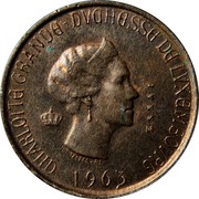 Luxembourg 20 Francs Charlotte 1963 (fr) Essai - Rare KM# E1 CHARLOTTE GRANDE-DUCHESSE DE LUXEMBOURG ESSAI J N LEFEVRE 1963 coin obverse Luxembourg 20 Francs Charlotte 1963 (fr) Essai - Rare KM# E1 CHARLOTTE GRANDE-DUCHESSE DE LUXEMBOURG ESSAI J N LEFEVRE 1963 coin obverse