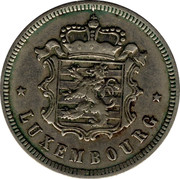 Luxembourg 25 Centimes 1938 KM# 42a.1 Standard Coinage Resumed * LUXEMBOURG * coin obverse Luxembourg 25 Centimes 1938 KM# 42a.1 Standard Coinage Resumed * LUXEMBOURG * coin obverse