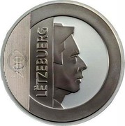 Luxembourg 25 Euro European Court System 2002 (u) Proof KM# 83 2002 LËTZEBUERG coin obverse Luxembourg 25 Euro European Court System 2002 (u) Proof KM# 83 2002 LËTZEBUERG coin obverse