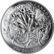 Canada 250 Dollars The Canadian Maple Masters Collection 2019 2019 CANADA 250 DOLLARS coin reverse Canada 250 Dollars The Canadian Maple Masters Collection 2019 2019 CANADA 250 DOLLARS coin reverse