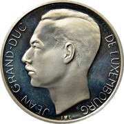 Luxembourg 250 Francs 50 Years of Be Ne Lux Treaty 1994 (qp) Proof KM# 68 BE NE LUX 1944 1994 250 F QP coin obverse Luxembourg 250 Francs 50 Years of Be Ne Lux Treaty 1994 (qp) Proof KM# 68 BE NE LUX 1944 1994 250 F QP coin obverse