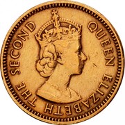 Cyprus 3 Mils Elizabeth II - 1st portrait 1955 KM# 33 QUEEN ELIZABETH THE SECOND coin obverse Cyprus 3 Mils Elizabeth II - 1st portrait 1955 KM# 33 QUEEN ELIZABETH THE SECOND coin obverse