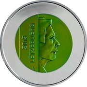 Luxembourg 5 Euro Castle of Beaufort 2013 Proof KM# 126 2013 LËTZEBUERG coin obverse Luxembourg 5 Euro Castle of Beaufort 2013 Proof KM# 126 2013 LËTZEBUERG coin obverse