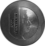 Luxembourg 5 Euro Steel Production 2014 Proof KM# 131 LETZËBUERG 2014 coin obverse Luxembourg 5 Euro Steel Production 2014 Proof KM# 131 LETZËBUERG 2014 coin obverse