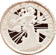 UK 5 Pence Britannia Modern 2017 Proof BRITANNIA 1/40 OZ FINE SILVER 999 2017 LWT coin reverse UK 5 Pence Britannia Modern 2017 Proof BRITANNIA 1/40 OZ FINE SILVER 999 2017 LWT coin reverse