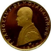 Malta 5 Scudo X# 66 Decimal Coinage FR∙ANGELVS∙DE∙MOJANA∙M∙M∙H∙H∙ 1977 coin obverse Malta 5 Scudo X# 66 Decimal Coinage FR∙ANGELVS∙DE∙MOJANA∙M∙M∙H∙H∙ 1977 coin obverse