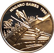 Finland 50 Euro Nagano Olympics Nordic Combination 1998 Proof NAGANO GAMES 1998 FINLAND coin reverse Finland 50 Euro Nagano Olympics Nordic Combination 1998 Proof NAGANO GAMES 1998 FINLAND coin reverse