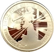 UK 50 Pence Britannia Modern 2017 Proof BRITANNIA 1/4 OZ FINE SILVER 999 2017 LWT coin reverse UK 50 Pence Britannia Modern 2017 Proof BRITANNIA 1/4 OZ FINE SILVER 999 2017 LWT coin reverse