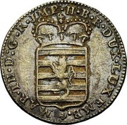 Luxembourg 6 Sols Maria Theresa 1775 (b) KM# 8 MAR•TH•D:G•R•JMP•H•B•R•DUX•LUXEMB•+ coin obverse Luxembourg 6 Sols Maria Theresa 1775 (b) KM# 8 MAR•TH•D:G•R•JMP•H•B•R•DUX•LUXEMB•+ coin obverse