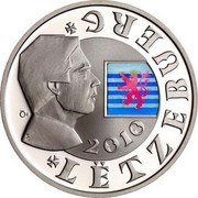 Luxembourg 700 Euro Cent Anniversary of Marriage 2010 Proof KM# 113 LËTZEBUERG 2010 coin obverse Luxembourg 700 Euro Cent Anniversary of Marriage 2010 Proof KM# 113 LËTZEBUERG 2010 coin obverse