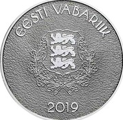 Estonia 8€ Eesti Vabariik 2019 EESTI VABARIIK 2019 coin obverse Estonia 8€ Eesti Vabariik 2019 EESTI VABARIIK 2019 coin obverse