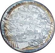 Malta 9 Tari Angelo (Lepanto) 1971 Proof X# 47 LEPANTO∙1571∙1971 coin reverse Malta 9 Tari Angelo (Lepanto) 1971 Proof X# 47 LEPANTO∙1571∙1971 coin reverse