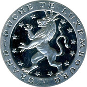 Luxembourg ECU Grand Duche de Luxembourg 1992 PM ND X# 25 GRAND DUCHE DE LUXEMBOURG coin obverse Luxembourg ECU Grand Duche de Luxembourg 1992 PM ND X# 25 GRAND DUCHE DE LUXEMBOURG coin obverse