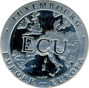 Luxembourg ECU Grand Duche de Luxembourg 1992 PM ND X# 25 LUXEMBOURG ECU EUROPE - EUROPA coin reverse Luxembourg ECU Grand Duche de Luxembourg 1992 PM ND X# 25 LUXEMBOURG ECU EUROPE - EUROPA coin reverse