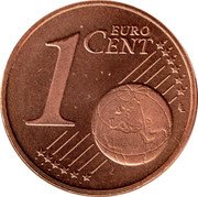 Luxembourg Euro Cent Henri I 2003 (u) KM# 75 1 EURO CENT LL coin reverse Luxembourg Euro Cent Henri I 2003 (u) KM# 75 1 EURO CENT LL coin reverse